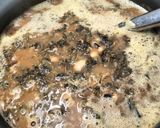 A picture of step 4 of Lal saag Malvani rassa.