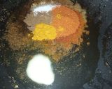 A picture of step 2 of Palak Paneer.