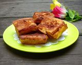 Foto langkah ke 7 dari resep Mini Sweet Cinnamon Cheese French Toast.