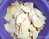 Foto langkah ke 2 dari resep Keripik Sukun Bawang Putih.