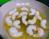 Hình bước làm 2 của món Tôm nhúng bột chiên giòn