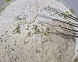 Foto langkah ke 2 dari resep Soft Cookies Matcha Milky.