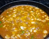 A picture of step 5 of Mushroom Capsicum masala (Restraunt style).