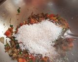 A picture of step 4 of Stuffed Peppers with Rice and Ground Beef (Nasi Mahsi, an Arab Specialty).