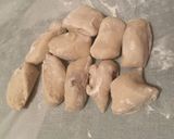 A picture of step 4 of Crispy Vegetable Potstickers with Lacy Skirt.