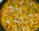 Foto del paso 8 de la receta: Arroz con camagroc, secreto, alcachofas..