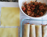 Foto del paso 6 de la receta: Canelones de ternera y espinacas