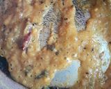 A picture of step 1 of Dal Bharta.