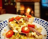 Foto del paso 5 de la receta: Tosta de cebolla caramelizada con anchoas