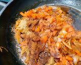 A picture of step 3 of Paneer Masala.