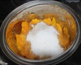 A picture of step 2 of Mango Lassi.
