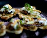Brown bread papdi chana chat recipe step 4 photo