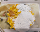 A picture of step 2 of Crispy Corn Chilli.