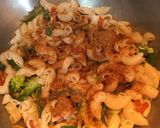 A picture of step 6 of Vegetable Macaroni.