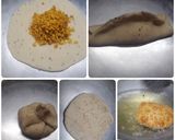 A picture of step 20 of Moong Dal Khasta Kachori Kachori chat.