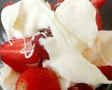 A picture of step 3 of Naughty but Nice Ice Cream,Fresh Strawberries & Clotted Cream😉.