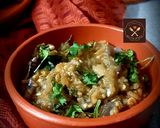टेस्टी बैंगन भरता (Tasty baingan bharta recipe in hindi) रेसिपी चरण 9 फोटो