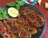 Foto langkah ke 3 dari resep Pecak Terong Bakar Teri.