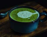 A picture of step 4 of Creamy Pea Soup.