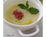 Foto del paso 8 de la receta: Sopa de Melón con hierbabuena y virutas de jamón