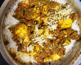 A picture of step 6 of Egg biryani.