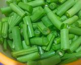 Foto langkah ke 1 dari resep Tumis Sawi Putih Buncis.
