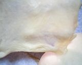 Foto langkah ke 3 dari resep Roti Kasur Kukus Moka Pandan.