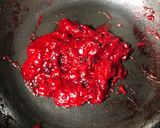 A picture of step 1 of Cranberry Pulihora / Cranberry Rice - South Indian style.