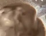 A picture of step 2 of Oreo Nutella shake.