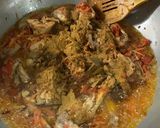 A picture of step 4 of Afghani Chicken Pulao.