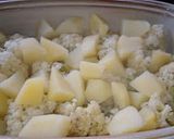Foto del paso 4 de la receta: Coliflor y papas horneadas