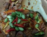 Foto langkah ke 3 dari resep Sambal Goreng Hati Pete Pedas.