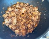 A picture of step 2 of Special Laing with Shrimp and Pork Belly.