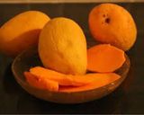 A picture of step 2 of Mango & Pomegranate Kalakand With Stuffed Lychee.