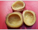 Hình bước làm 1 của món Khoai Tây nhồi thịt bò phô mai bỏ lò nướng