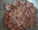 A picture of step 2 of Non-Fry Veg Manchurian and Chow Mein.