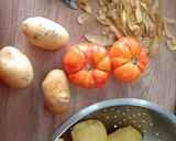 Une image de l'étape 1 de Mijoté de pommes de terre aux courgettes et tomates au Cook Expert.