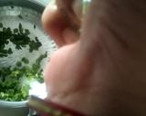 A picture of step 2 of Karela ni Chhal na Muthiya.