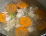 รูปขั้นตอนการทำที่ 2 ของ แกงจืดแฟงใส่ไก่ (เมนูคลีน Clean food)
