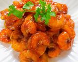 A picture of step 3 of Sweet and Savory Caramelized Shrimp.