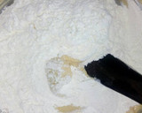 A picture of step 5 of Peanut butter and lemon rinds cookies.