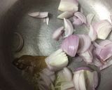 A picture of step 1 of Masala rice with aloo gravy.