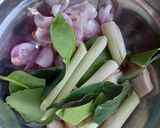 รูปขั้นตอนการทำที่ 1 ของ ต้มรังไข่ ตับไก่ ปลาร้า