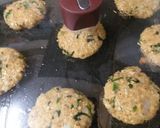 A picture of step 1 of Oats aloo tikki.