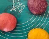 Foto langkah ke 5 dari resep Fancy (Rainbow) Japanese Milk Bread (Autolysis).