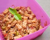 Foto langkah ke 5 dari resep Tumis Tempe & Udang Kering.