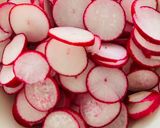 A picture of step 1 of Radish pickle.