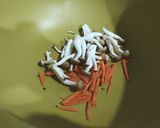 豆芽菜拌炒肉片︳簡單快速便當菜的食譜步驟1照片