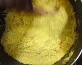A picture of step 5 of Jollof cous cous.