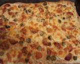 Tojásos-kolbászos-uborkás pizza recept lépés 7 foto